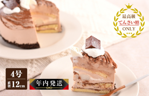 【年内発送】 生チョコモンブラン （冷凍ケーキ） 12cm×1台 099H2838y 1515028 - 大阪府泉佐野市