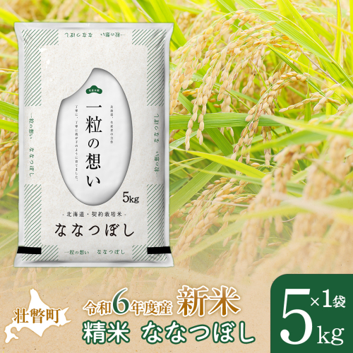 【新米】【令和6年産米】北海道壮瞥産 ななつぼし 5kg 米 北海道米 ななつぼし SBTE033 1515286 - 北海道壮瞥町