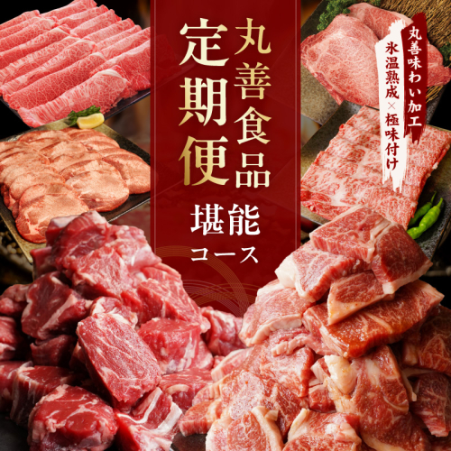 丸善食品 定期便 全6回 堪能コース【毎月配送コース 丸善味わい加工 牛肉 スライス すき焼き しゃぶしゃぶ 訳あり 不揃い ファミリー】 mrzZ010 1516372 - 大阪府泉佐野市