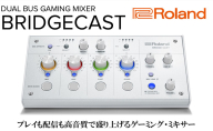 【Roland】本格ゲーミングミキサー/BRIDGECAST(アイスホワイト)【配送不可：離島】