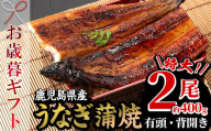 [令和6年お歳暮対応]厳選! 国産 鹿児島県産 うなぎ 蒲焼 特大 2尾 約400g 鰻養殖生産量日本一 鹿児島県産新仔うなぎ使用 こだわりの地焼き! 冷凍うなぎ 秘伝のタレ 付き うな重 うな丼 きざみ鰻 うなぎのせいろ蒸し弁当にもオススメ! 贈答 ギフト にも![南竹鰻加工][SB-035H]