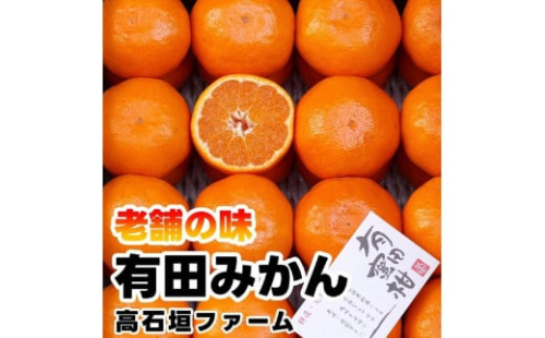 有田みかん しにせの味 約1kg S～2Lのいずれか 秀品または優品 1524481 - 和歌山県有田川町