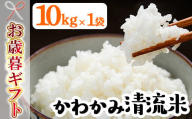 [令和6年お歳暮対応][令和6年度 新米]米 10kg!(10kg×1袋)かわかみ清流米(ひのひかり) 令和6年 鹿児島県産 農家直送 新米 米 白米 10kg 袋 ひのひかり 備蓄 や 贈答 にもオススメ![SA-222H]