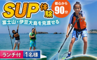 コアアウトフィッターズ 葉山・秋谷 SUP体験チケット　ランチ付き　1名様分 【(有)コア　アウトフィッターズ】 [AKBT006]