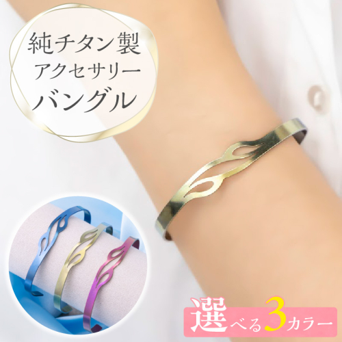 純チタン製アクセサリー（バングル）［065S07］ 1530773 - 愛知県小牧市