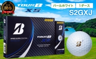 2022年モデル TOUR B XS ゴルフボール パールホワイト 1ダース ゴルフボール 贈りもの ギフト T18-06