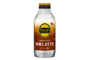 131-88　【定期便6か月】TULLY'S COFFEE（タリーズコーヒー） BARISTA'S 無糖 LATTE 370ml ×24本　缶コーヒー