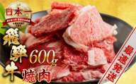 【11月発送】【訳あり】飛騨牛 焼肉 切り落とし 600g | 牛肉 肉 切落し わけあり ワケアリ 不揃い 冷凍 すぐ届く 本巣市 トキノ屋 食品 訳有 焼肉セット 焼肉用  [mt505] 15000円