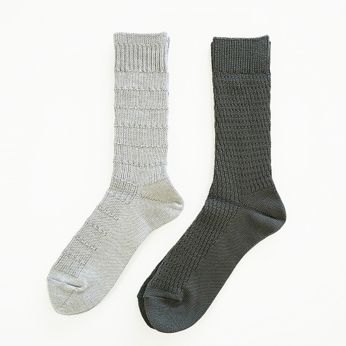 034SOUKI SOCKS  Hooh-ハフ- Tone-トーン-ソックスセット/M /// 靴下 くつした くつ下 ソックス 足元 ビジネス シンプル カジュアル おしゃれ かわいい 消臭 履き心地 メンズ レディース 紳士 婦人 日常 通年 プレゼント 贈り物 日本製 奈良県 広陵町 1541121 - 奈良県広陵町