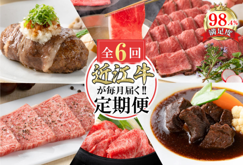 【定期便6回】カネ吉山本近江牛ごちそう定期便D【Y173W】 1542159 - 滋賀県近江八幡市
