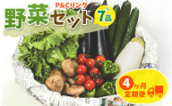 【 4ヶ月 定期便 】野菜セット 7品 季節 旬 野菜 詰め合せ 定期 国産 季節 旬 おまかせ 産地直送 春野菜 夏野菜 秋野菜 きのこ 葉物 果物 果菜 根菜 冷蔵 野菜室 ダイエット 食 栄養食 加工品 カット野菜 岩手県産 北上産 季節限定 山菜 ブロッコリー たまねぎ さつまいも とうもろこし サラダ トマト しいたけ アスパラガス 送料無料 岩手県 北上市 F0128