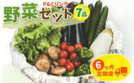 【 6ヶ月 定期便 】野菜セット 7品 季節 旬 野菜 詰め合せ 定期 国産 季節 旬 おまかせ 産地直送 春野菜 夏野菜 秋野菜 きのこ 葉物 果物 果菜 根菜 冷蔵 野菜室 ダイエット 食 栄養食 加工品 カット野菜 岩手県産 北上産 季節限定 山菜 ブロッコリー たまねぎ さつまいも とうもろこし サラダ トマト しいたけ アスパラガス 送料無料 岩手県 北上市 H0142