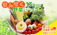 【 8ヶ月 定期便 】  野菜セット 13品 季節 旬 野菜 詰め合せ 定期 国産 季節 旬 おまかせ 産地直送 春野菜 夏野菜 秋野菜 きのこ 葉物 果物 果菜 根菜 冷蔵 野菜室 ダイエット 食 栄養食 加工品 カット野菜 岩手県産 北上産 季節限定 山菜 ブロッコリー たまねぎ さつまいも とうもろこし サラダ トマト しいたけ アスパラガス 送料無料 岩手県 北上市 P0114