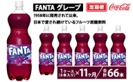 【定期便11ヶ月】ファンタ・グレープ 1.5L PET 6本（1ケース）　※離島への配送不可