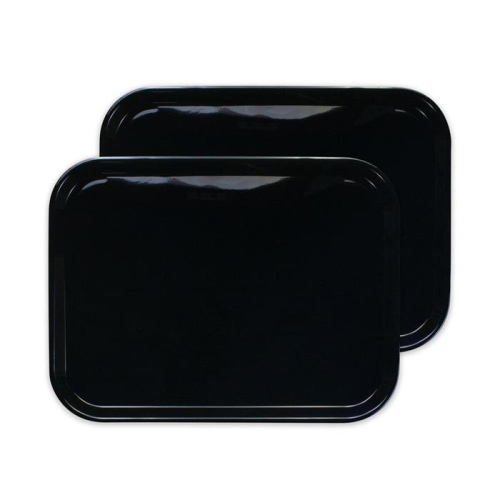 カラフルピノトレー L 39cm ブラック 2枚組 タツクラフト 【Tk57】 1549200 - 和歌山県那智勝浦町