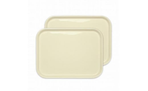 カラフルピノトレー L 39cm ホワイト 2枚組 タツクラフト 【Tk66】 1549209 - 和歌山県那智勝浦町