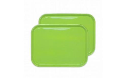 カラフルピノトレー L 39cm グリーン 2枚組 タツクラフト 【Tk68】 1549211 - 和歌山県那智勝浦町