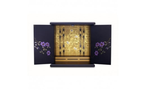 タツクラフト 紀州塗り ミニ仏壇 小 鉄仙 【Tk239】 1549248 - 和歌山県那智勝浦町