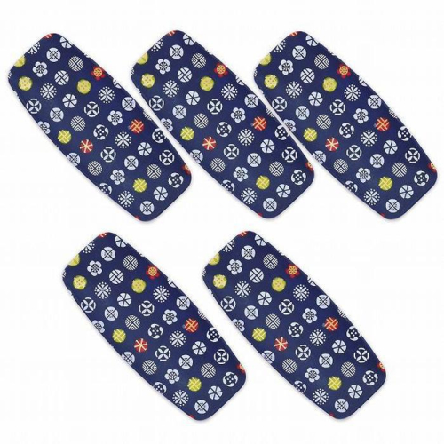 友禅和紙おしぼりトレー 5枚セット 小花 小紋 タツクラフト 【Tk35】 1549305 - 和歌山県那智勝浦町