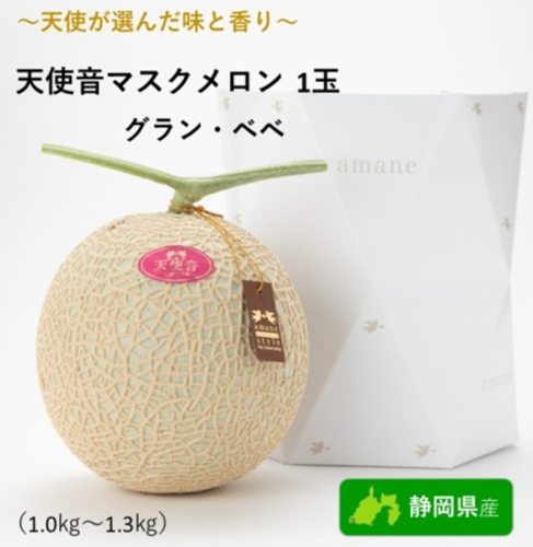 マスクメロン 浜松 天使音 あまね グラン・べべ 1玉 メロン フルーツ 果物 青肉 デザート 青肉メロン 高級 高級品 ギフト プレゼント 贈答 贈答用 贈答品 贈り物 特産品 名産品 ご当地 ご当地グルメ めろん 静岡県産 静岡産 静岡県浜松市 154974 - 静岡県浜松市