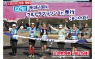 第7回茨城100kウルトラマラソンin鹿行(ROKKO)　50km×2リレーの部参加権（1組2名様)(CB-29)