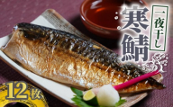 寒鯖 一夜干し 12枚 干物 ひもの サバ 鯖 塩鯖 塩さば 鯖フィーレ 魚 海鮮 魚貝 魚介 おかず 酒 のあて おつまみ 小分け 個別冷凍 弁当 塩 惣菜 食品 冷凍食品 お取り寄せ グルメ ギフト 食品 贈り物 贈答 ふるさと納税 送料無料 ふるさと納税鯖 千葉県 銚子市 甲印小西商店