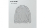 《3》【KEYMEMORY 鎌倉】KEY MEMORYスウェットaw24 GRAY