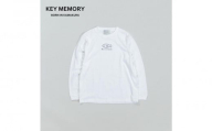 《0》【KEYMEMORY 鎌倉】フィッシュイラストロングTシャツ WHITE