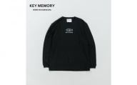 《0》【KEYMEMORY 鎌倉】フィッシュイラストロングTシャツ　BLACK