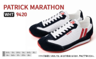 [№5258-8020]1052 PATRICK MARATHON WHT 9420【22.5cm（EUサイズ：35）】