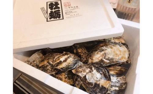 H-160 岩見産殻付き牡蠣(殻付き3kg) 157246 - 兵庫県たつの市