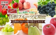 FS21-054 【定期便7回】フルーツ定期便 山形のフルーツ食べ尽くしセット