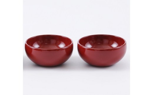 川連漆器 4寸おつまみ鉢【山田漆器店】[B3-5602] 15924 - 秋田県湯沢市