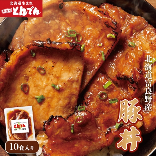 豚丼(10食入)【富良野産豚肉使用】【440005】 160007 - 北海道恵庭市