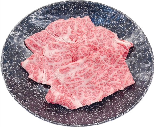 （冷凍） 松阪牛 うす切り焼肉 （シルクロース） 500g b-106 ／ 瀬古食品 ふるさと納税 牛肉 松阪肉 名産 ブランド 霜ふり本舗 三重県 大紀町 1610641 - 三重県大紀町