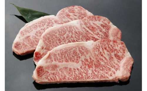 生産牧場指定　料亭こだわりの近江牛　サーロインステーキ【200g×3枚】【DM01W】 163118 - 滋賀県近江八幡市