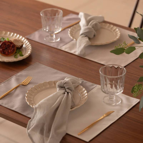 ランチョンマット memoria Luncheon mat／メモリア グレイッシュサンド wsg0057 1639245 - 大阪府泉佐野市