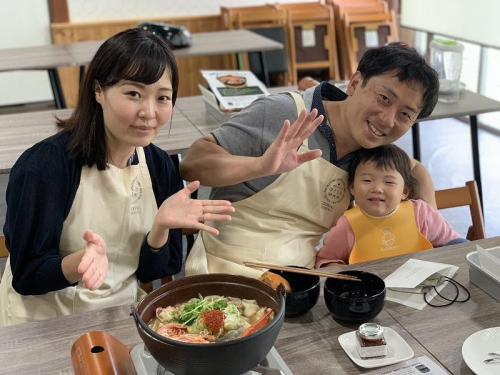 粉から作る本格派！ほうとう体験教室ファミリーチケット FAU007 163958 - 山梨県富士河口湖町