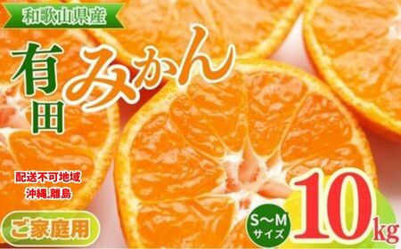 【ご家庭用】和歌山有田みかん約10kg(S、Mサイズ)【美浜町】 ※2025年11月上旬～2026年1月下旬頃に順次発送予定 164997 - 和歌山県美浜町