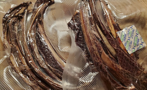 ワンコのおやつジビエ「天然無添加鹿ジャーキー 贅沢！ごほうび2種セット(100g×1種、300g×1種)」(冷凍)[52210647] ペットフード 鹿肉 犬用  165642 - 埼玉県飯能市