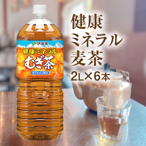 健康ミネラルむぎ茶2L×6本【500007】 167137 - 北海道恵庭市