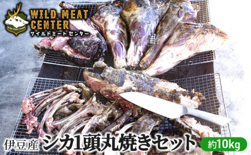 【伊豆産シカ肉】シカ1頭丸焼きセット（約10kg）鹿肉 シカ肉 ジビエ 高タンパク 高たんぱく 低カロリー 低脂肪 肉 お肉 山の幸 1675656 - 静岡県河津町