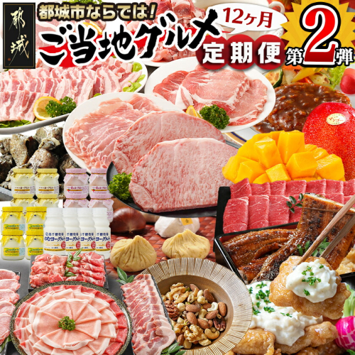 【セレクト定期便】第2弾☆都城市ご当地グルメ定期便(12ヶ月)≪2026年お届け≫_T175-MY01 1682255 - 宮崎県都城市