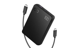 《1円玉硬貨の直径より薄いコンパクトサイズ》SMARTCOBY Pro SLIMは30W以上のモバイルバッテリーの中で極限まで薄く設計された約16mmを実現。《単ポート最大35W高出力》イヤホン、スマ