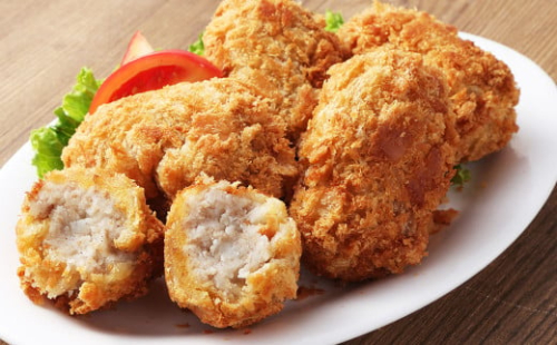 【6ヶ月定期便】夢咲牛 コロッケ 計約550g 約55g×10個 ｜ 牛肉コロッケ 惣菜 冷凍 1685834 - 静岡県菊川市
