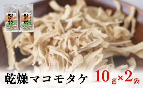 乾燥マコモタケ 10g×2袋 富山県 氷見市 まこもタケ 野菜 乾燥 保存 1687718 - 富山県氷見市