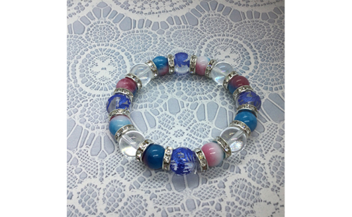 天然石パワーストーンプレスレット（4） アクセサリー ブレスレット  168978 - 奈良県王寺町