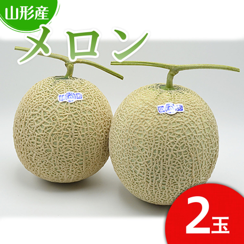 山形のアールスメロン 2玉(3kg以上)【令和8年産先行予約】FU21-634 170530 - 山形県山形市