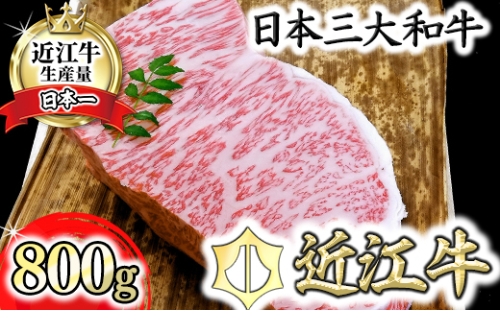 近江牛A5ランクサーロインブロック【800g】【DG09W】 171063 - 滋賀県近江八幡市