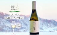 NIKI Hills Winery 白ワイン 【 はつゆき LATE HARVEST 】375ml ハーフサイズボトル